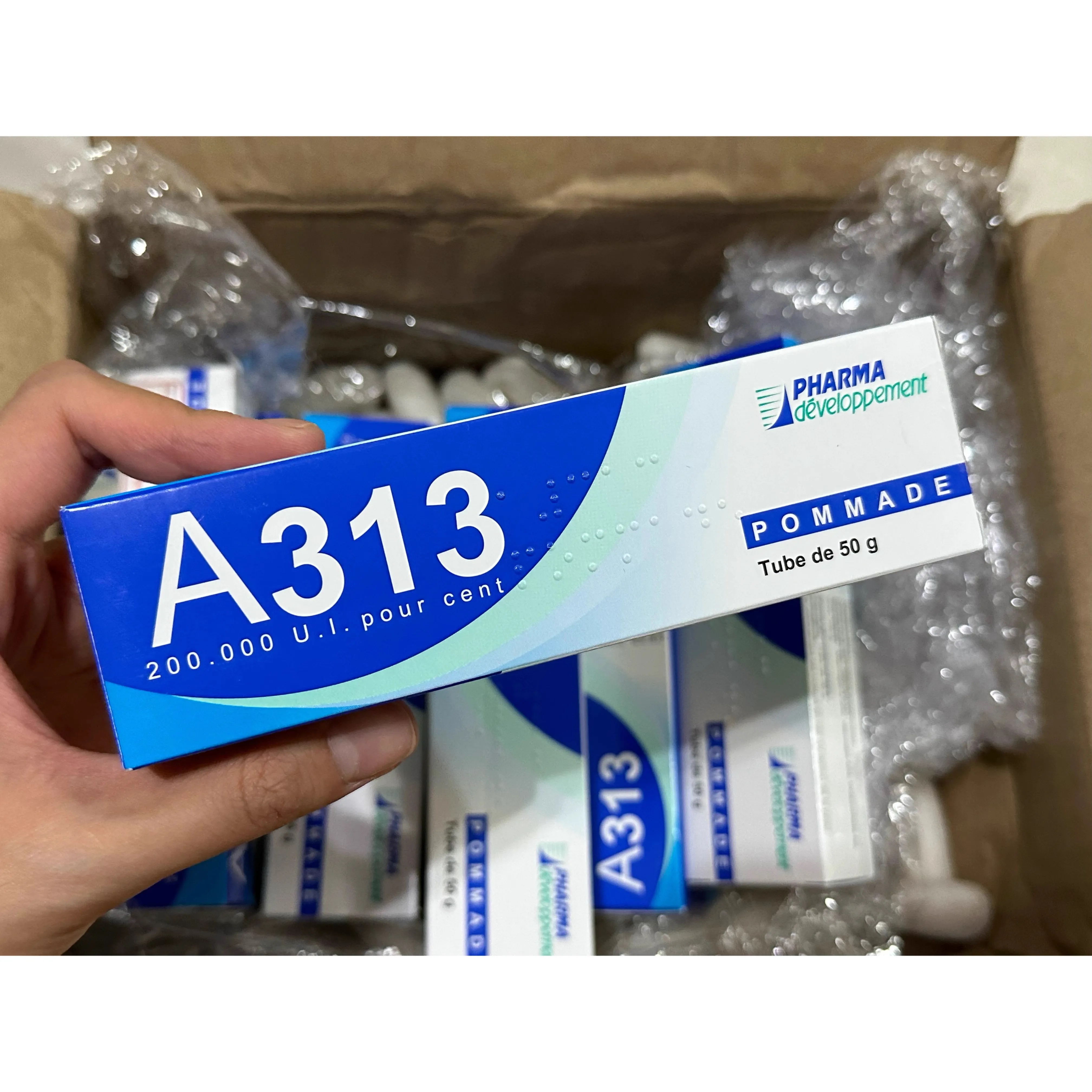 A313 Pommade V A Night Mousturizer 50g Facial Cream Tighten & Lift Soften Face Skin Hydrate Moisturize Lotion Gel Gift For Female-image-1022120977