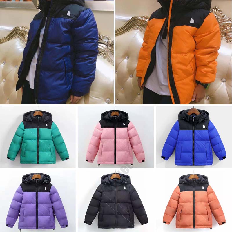 Kids Winter Down Coat Northss puffer Jackets womens Fashion Face Jacket Couples Parka Outdoor Warm Feather Outfit Outwear Multicolor coats big si-image-1022187788