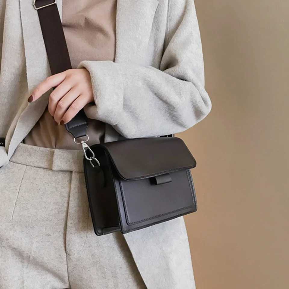 Bag Vintage Crossbody For Women Casual Simple Style Luxury Shoulder Bags Ladies Handbags Purse New Z240924