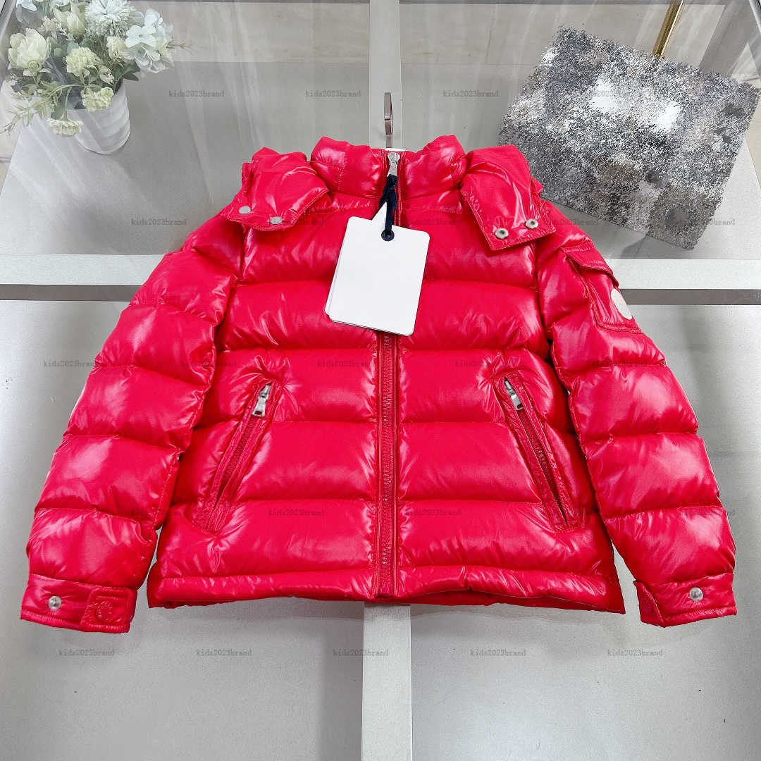 New kids down coat Excellent warmth retention hooded baby Jackets kids designer clothes No wash material boys girl Outwear