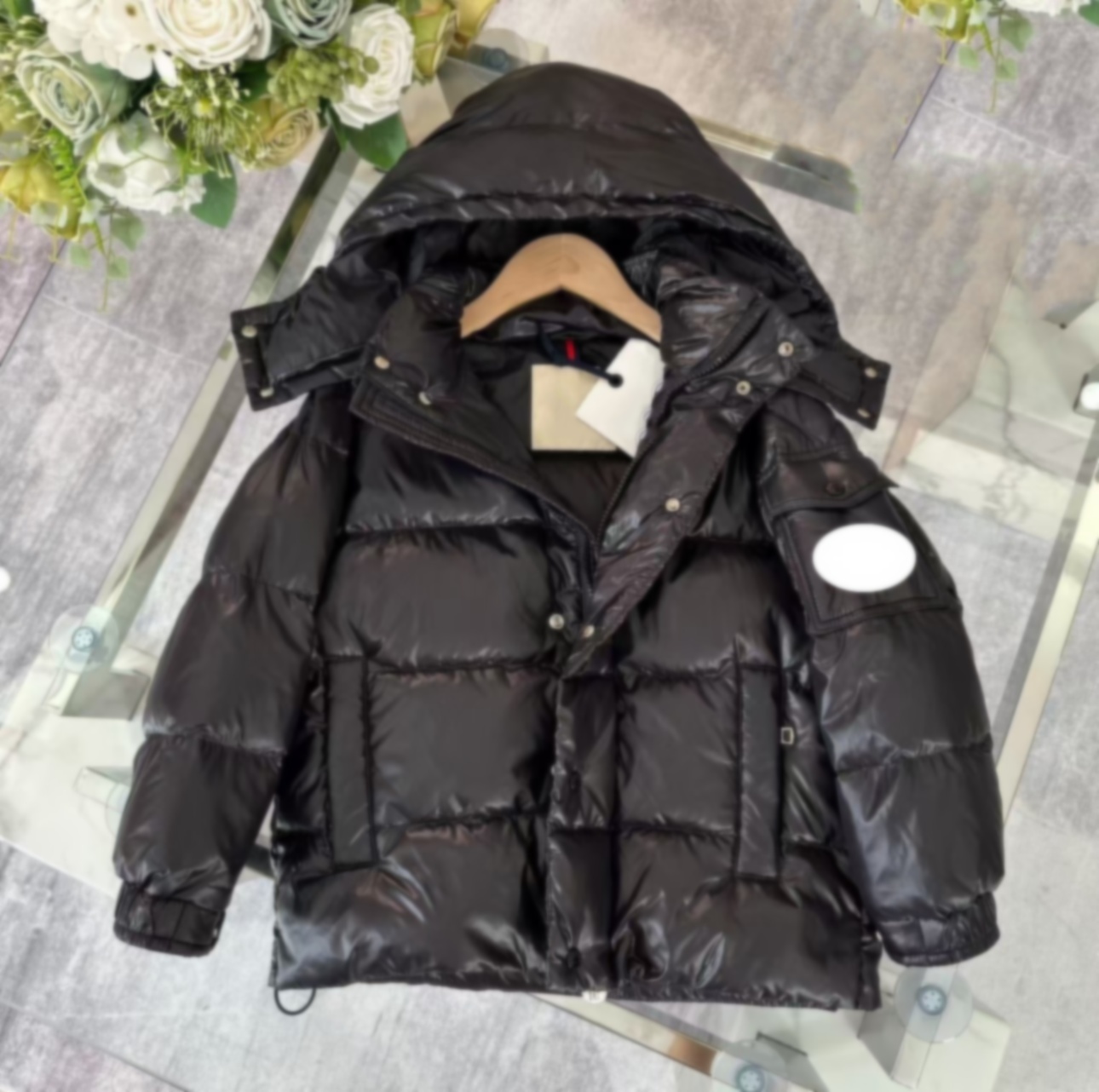hoodies Kid down coat kids coats baby clothes 100% goose down filling with letter fasion Warm and comfortable girls boys school jacket hooded wearab