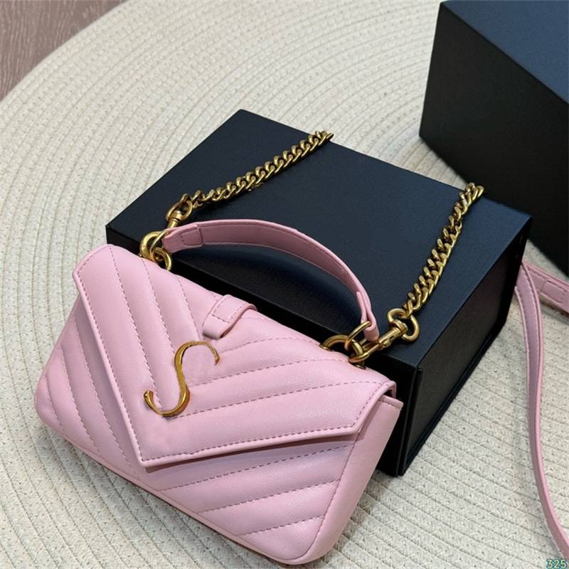 Femme crossbody chain sac de luxe sac à main mini sacs enveloppe sacs de mode en cuir 4 couleurs