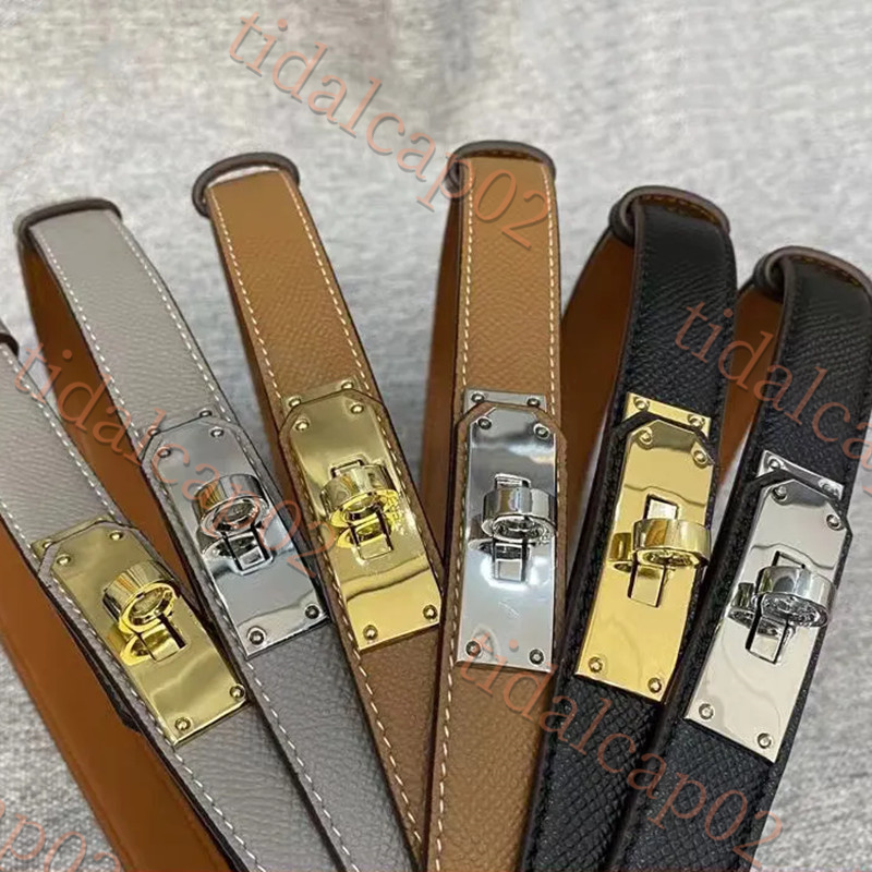 Ceintures de créateurs nouvelles kellies fin 2.0 Robe de manteau de ceinture pour femmes en cuir simple décoration simple filet de loi rouge kell