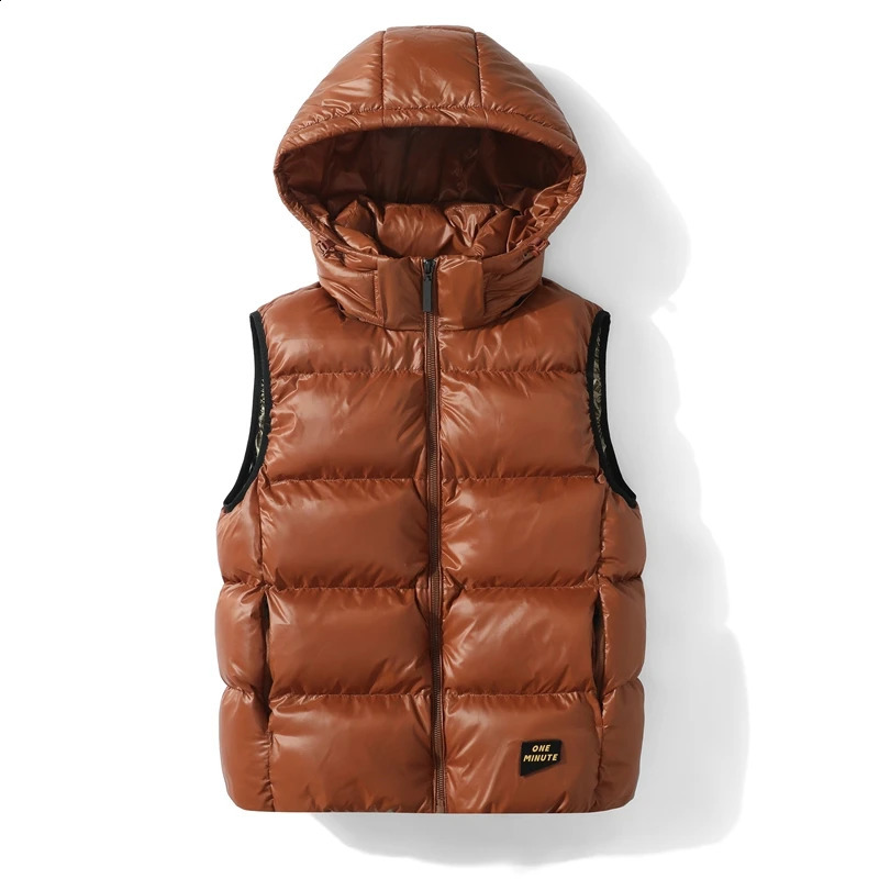 American down apron mens winter loose thick hooded apron jacket High Street fashion trend casual cotton apron jacket 240923