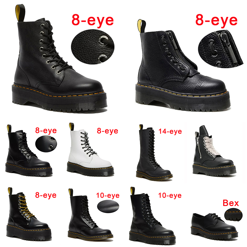 Platform Designer High Martin Boots Smooth Leather Womens Mens Snow Winter Boot Woman Chelsea Martens Ankle Short Booties dhgate Loafers Shoes