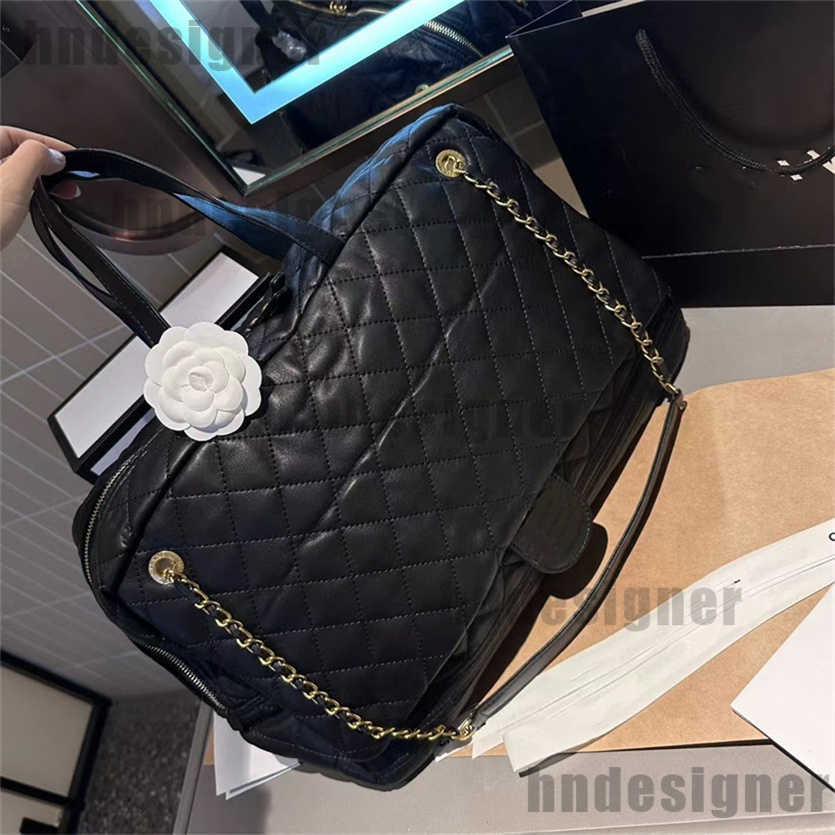 Women travel bag airport bag men duffel bags diamond Lattice handbag leather large oversized quilted sport tote Luggage fashion handbag Designer-image-1022956454