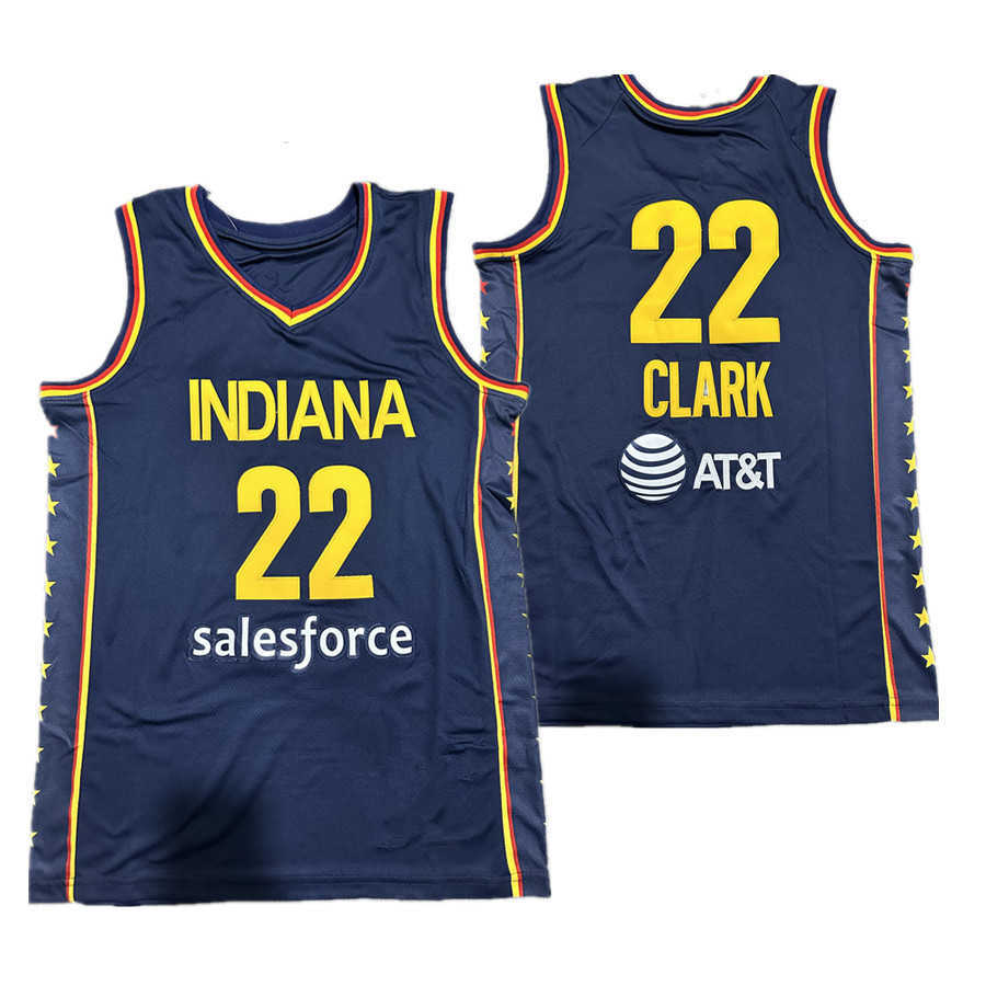 College Basketball Wears No. 22 Clark jersey IOWA American College basketball jersey embroidered H240926-image-992631811