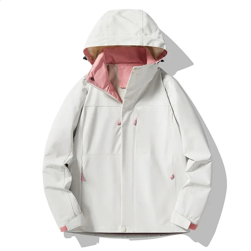 Mens leisure bicycle jacket waterproof and windproof mens life baseball jacket hiking camping jacket climbing raincoat mens clothing 5XL 240926