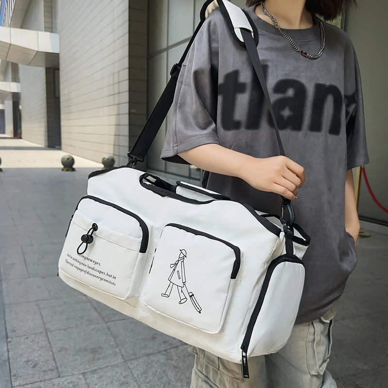 Fashion Yoga Outdoor Sports Storage Backpack Big Travel Fiess Lage Gym Duffle Ba 937d
