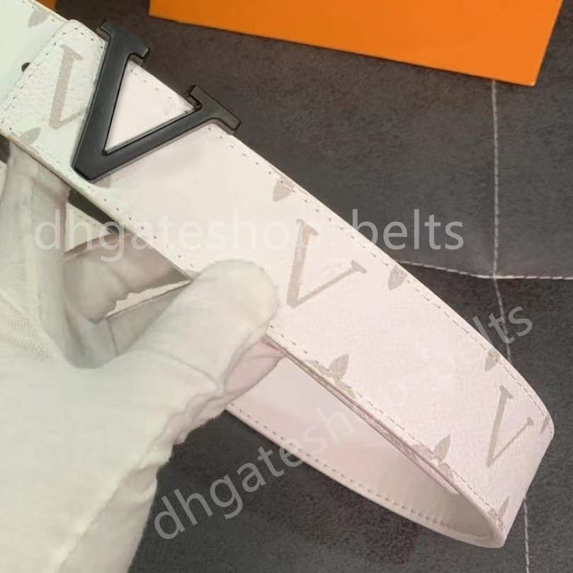 designer belts mens belt womens belts for mens belt letter smooth buckle 38mm leather belts waistband fashionable versatile selectable with box A-image-991838290