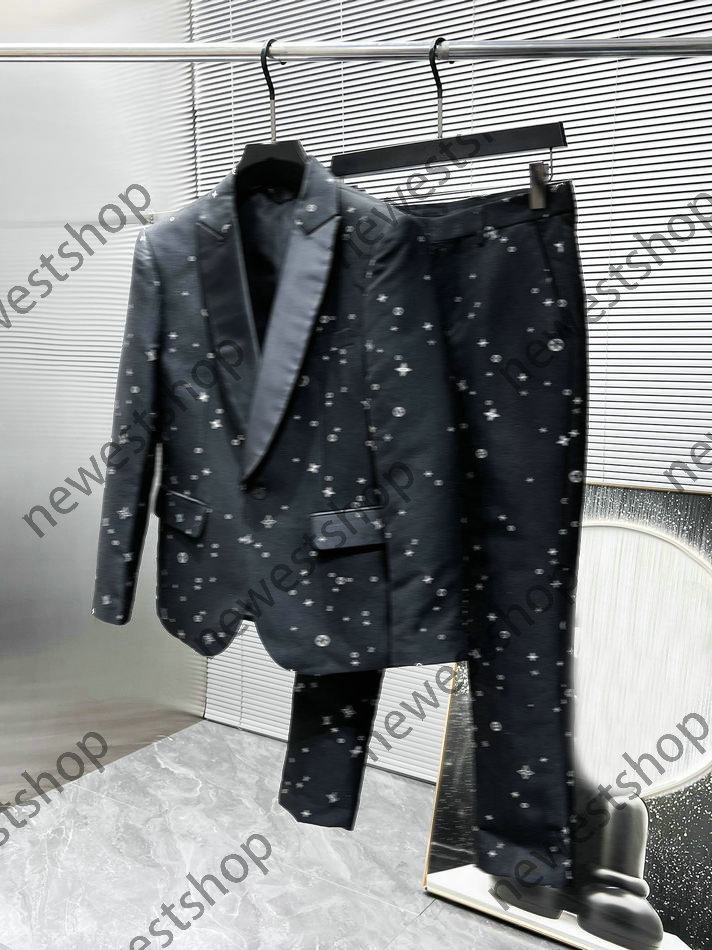 Costumes de créateurs pour hommes, blazers de luxe, vêtements de style occidental 26SS, manteaux classiques imprimés de lettres, manteau pour hom