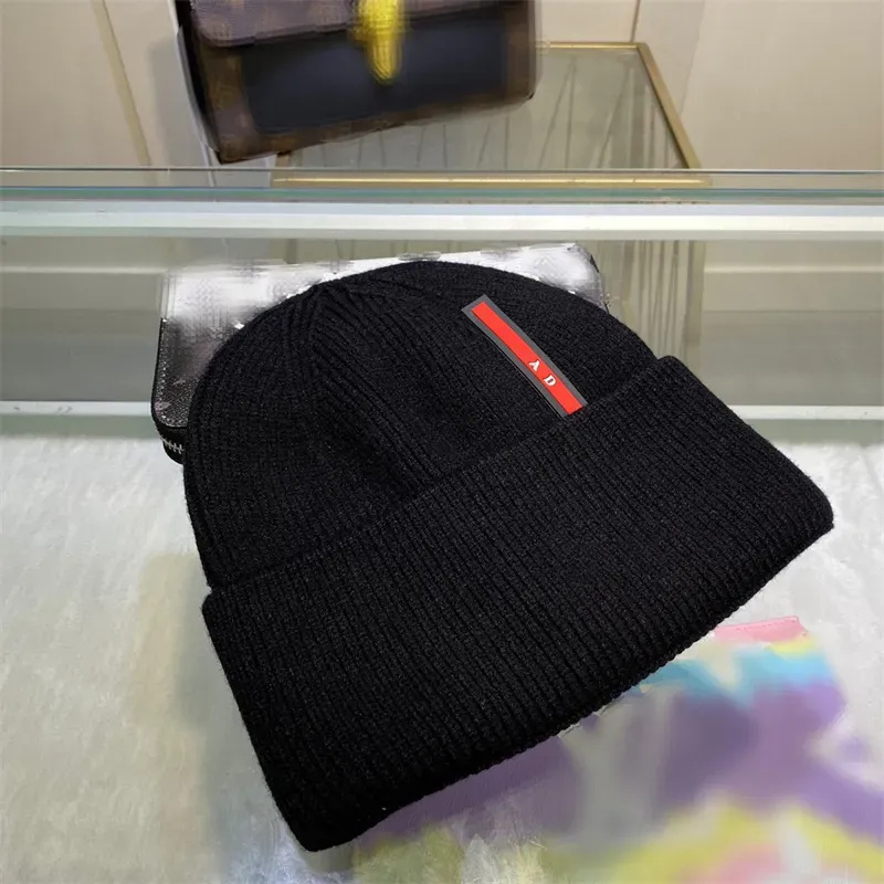 Hat Knitted Fashion Unisex Beanies Skull Cap Beanie High Quality Pure Cashmere Men Womens Winter Street Trendy Hats