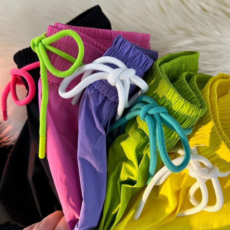 LAPPSTER South Colorful Quick drying Y2k Gym Sweatshirt Summer Sports Running Training Street Basketball Shirt 240929