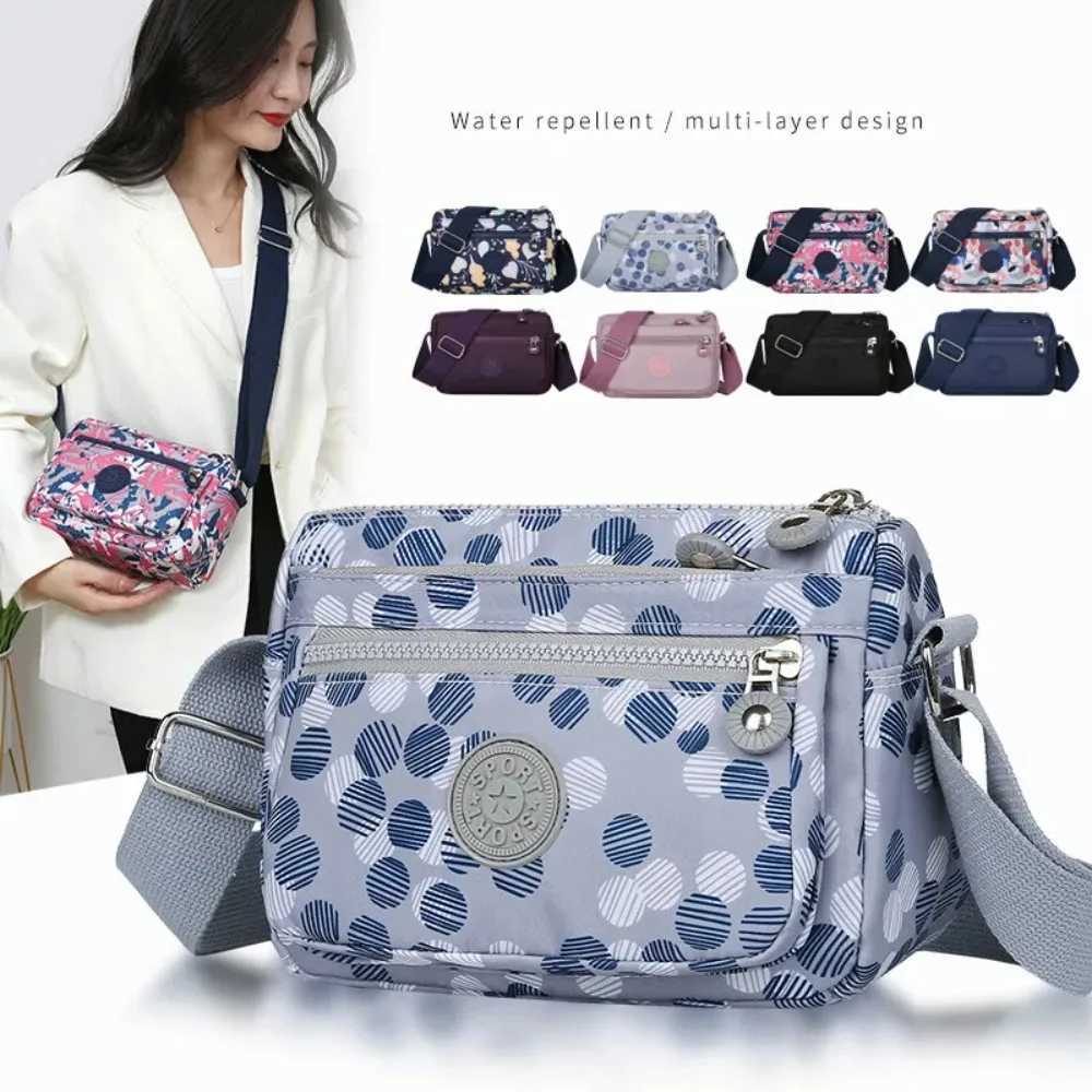 Korean Style Women Crossbody Bag Large Capacity Waterproof Shoulder Bags Girls Multifunctional Outdoor Travel Bags Messenger BagXJ240928