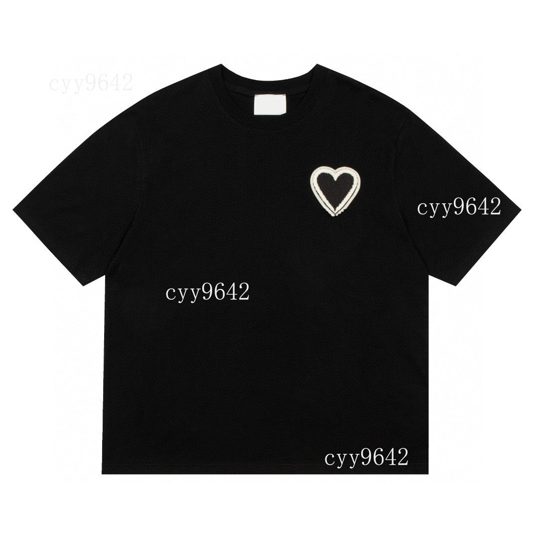 Men's Plus Tees & Polos Round neck embroidered and printed polar style summer wear with street pure cotton cyy9642 v4e3