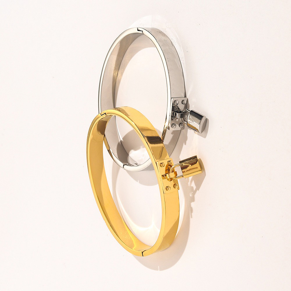 New Style Bracelets Women Bangle Luxury Designer Jewelry Crystal 18K Gold Plated 925 Silver Plated Stainless steel Wedding Lovers Gift-image-766861615
