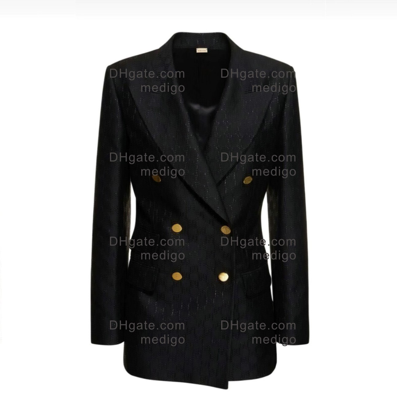 womens designer suit blazer jacket coats clothes woman velour alphabet embroidery spring top