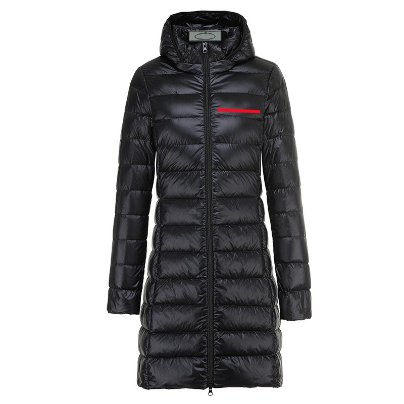 Fashion women Designer Down Jacket Puffer Coat winter jackets Hooded Outerwear Coats Long Down Vest Zipper Letter Thick warm Parkas Slim Womens Wind
