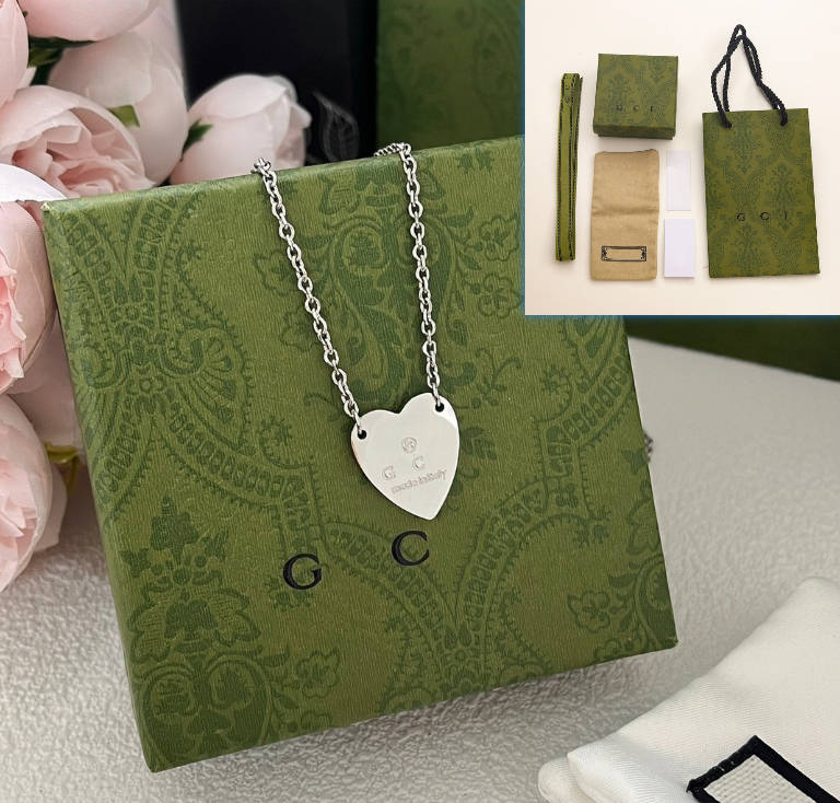 Designer Necklace Brand 925 Sliver Plated Necklace Designers Letter Fashion Women Wedding Party Jewerlry-image-802895511