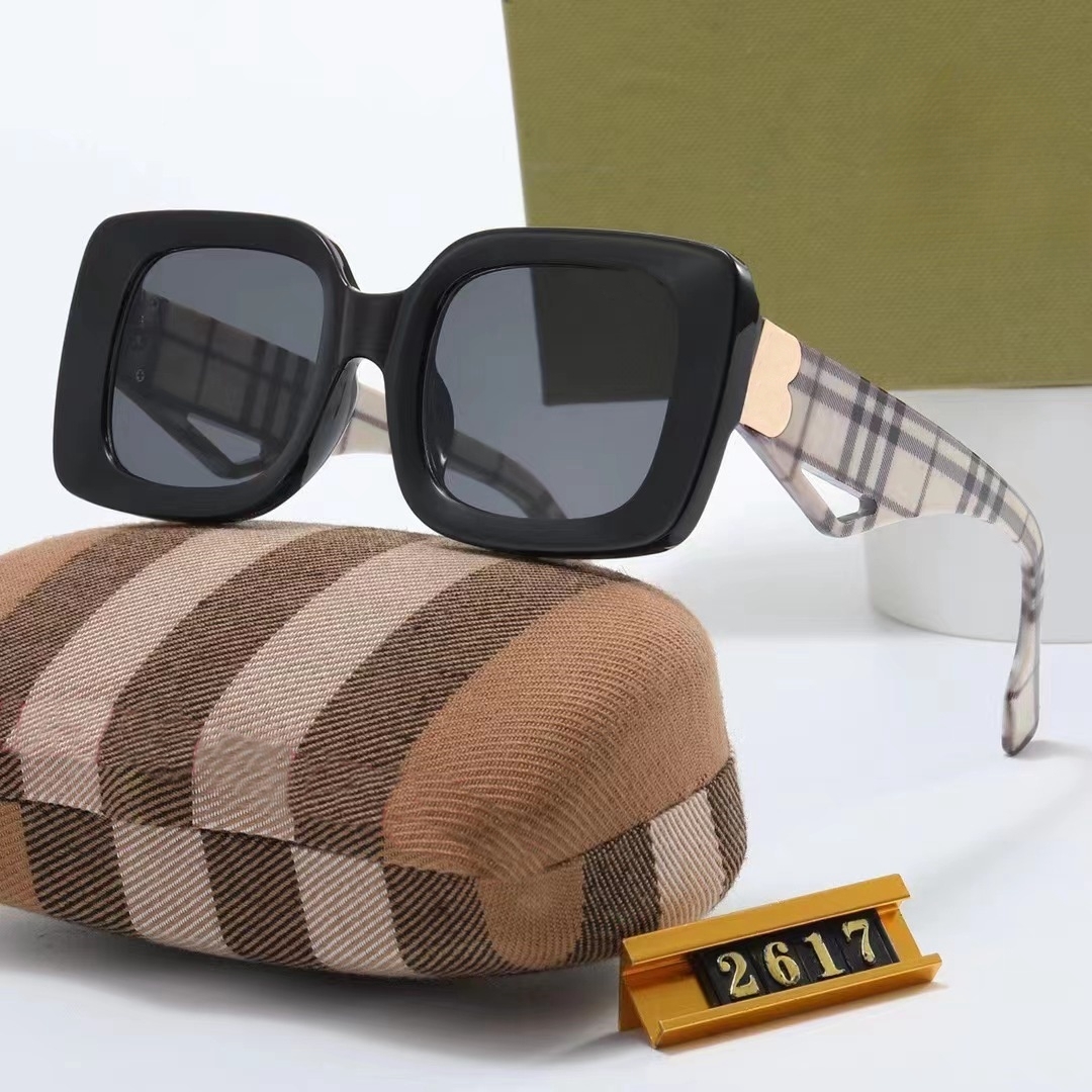 B mans sunglasses designer womens sunglasses oval frame glasses UV400 hot selling property squared sunglasses Metal legs B letter design WS eyegl-image-935047840