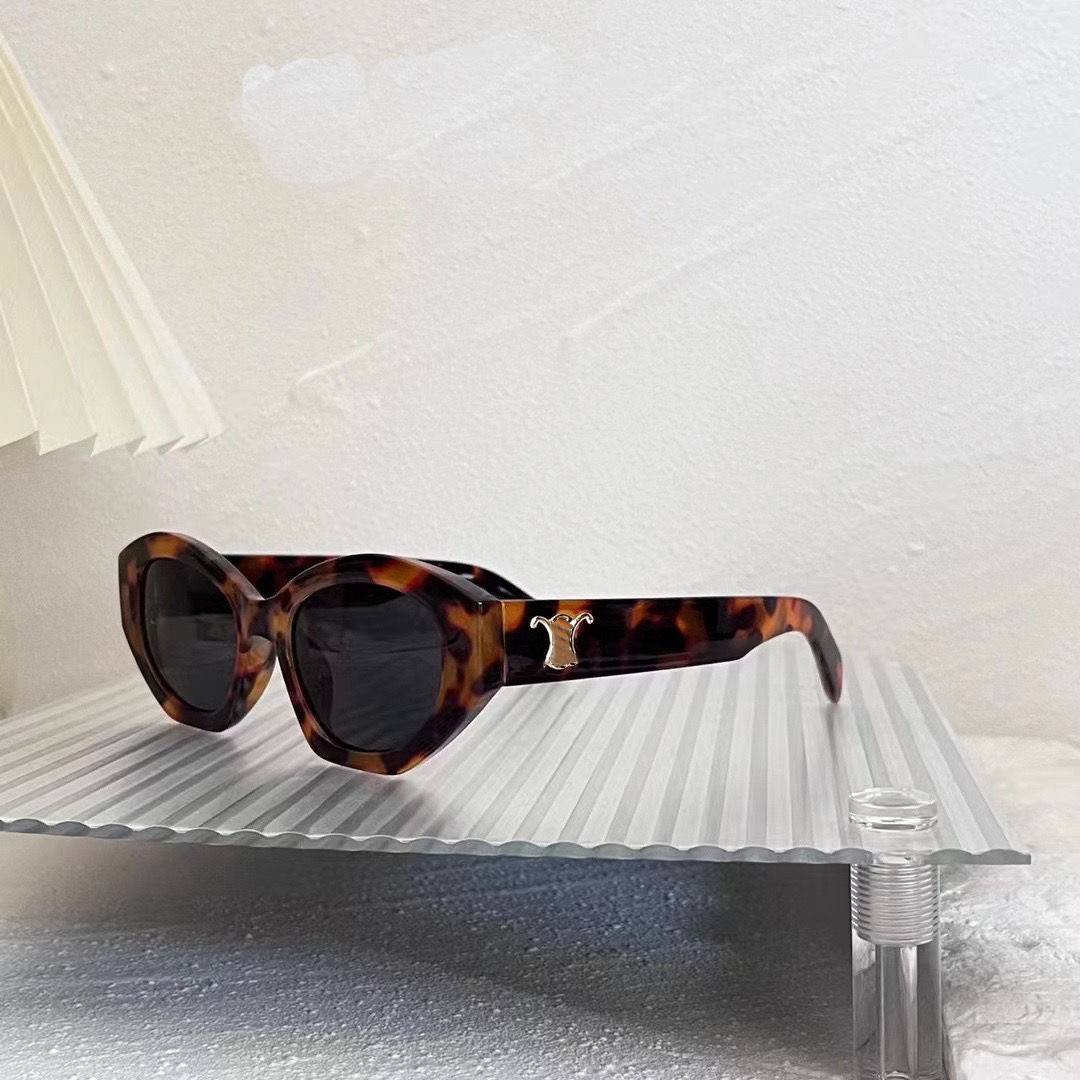 Designer sunglasses women sunglases Arch of Triumph sunglasses Men sunglasses retro cat-eye oval polygon sunglasses shopping travel party clothing matching 