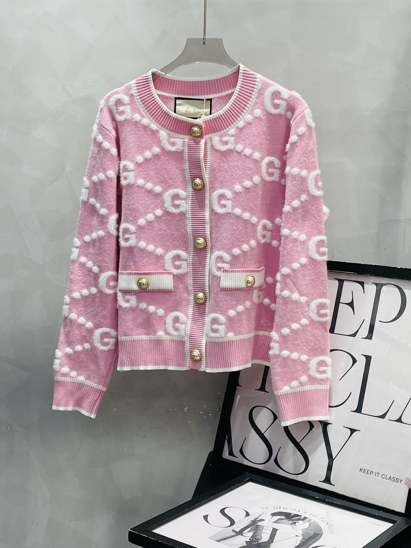 designer Womens Sweater Cardigan Hoodies Female Sweatshirt Casual High Street Elements Sweaters Ladies Knitted Outerwear Asian Size S-XL