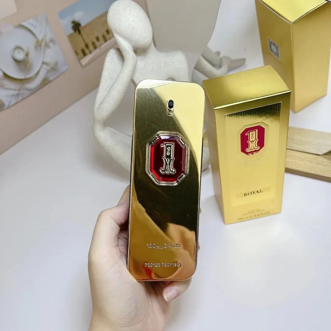 Men Royal Fragrance 100ml Million Perfume EDP 3.4fl.oz Eau De Parfum Long Lasting Smell Rechargeable Refillable Phantom Perfumes EDP EDT Man Colo-image-747337613