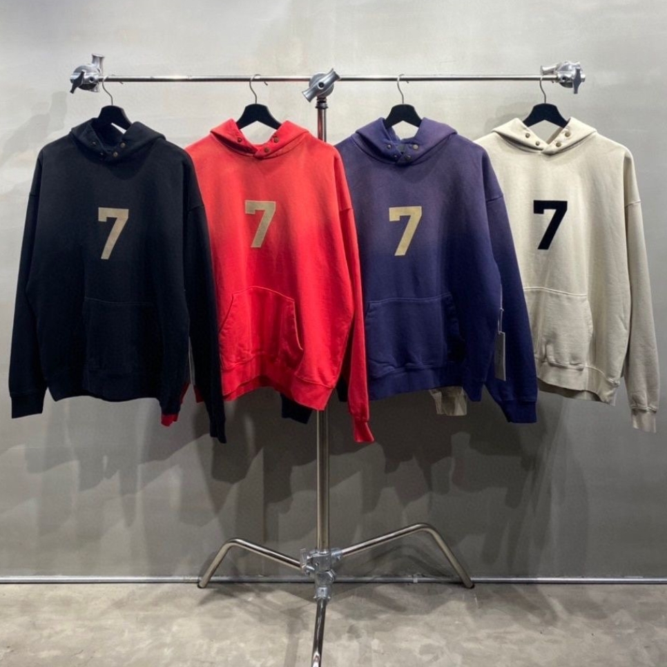 hoodie mens hoodie designer hoodies 7 hoodie botton design pure cotton 400g weight Wholesale 2 pieces 5% off pullover jumpers