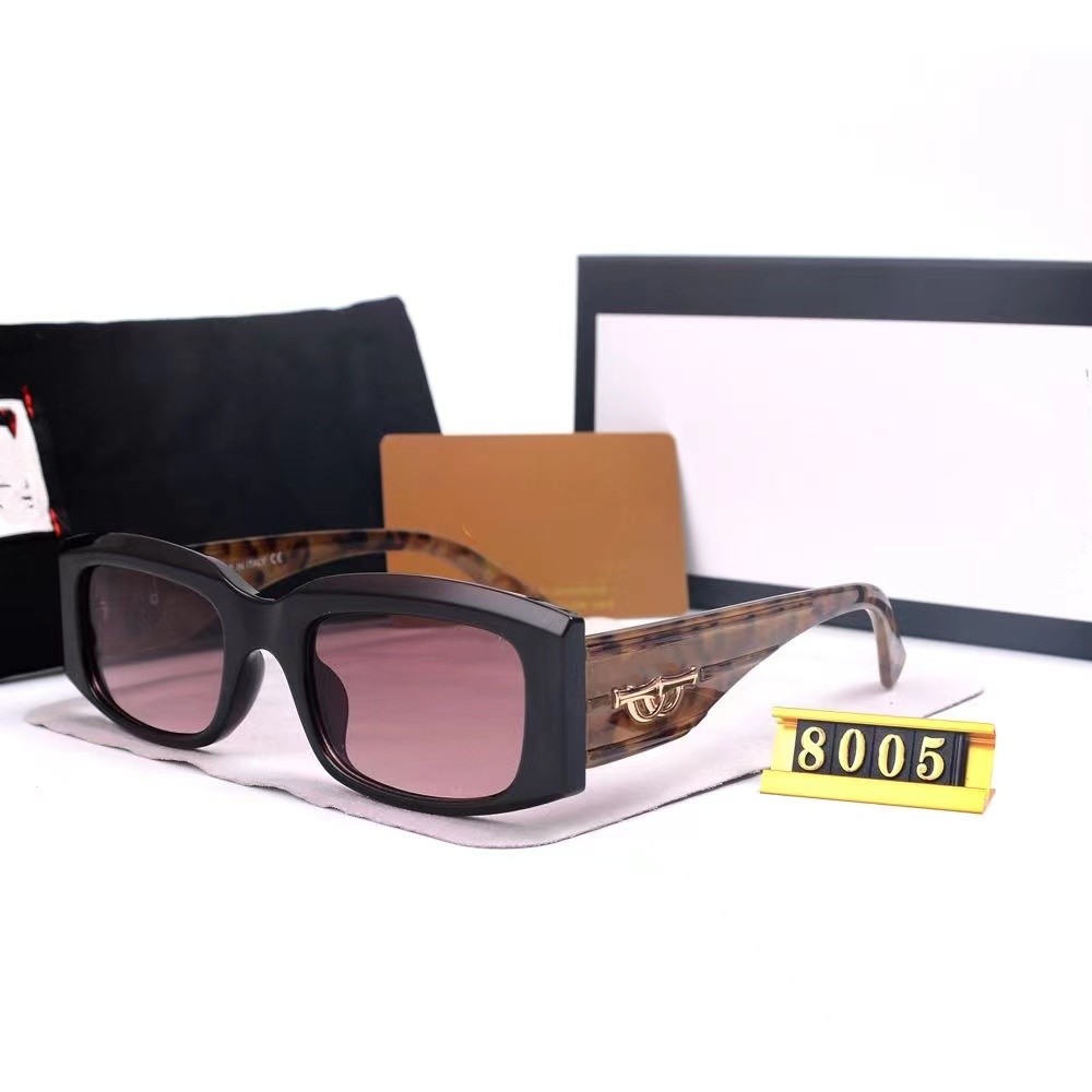 Designer sunglasses men women sunglasses glasses brand luxury sunglasses Fashion classic leopard UV400 Goggle With Box Frame travel beach CC dhgate