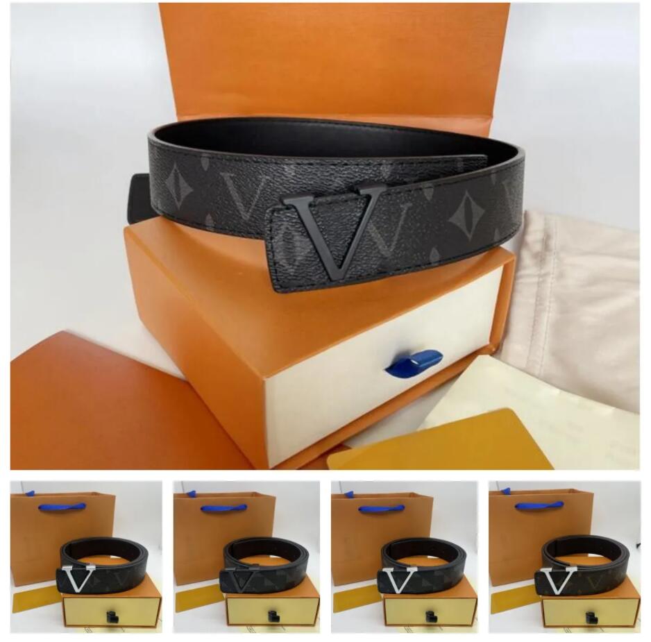 Designer belt fashion buckle genuine leather belt Width 38mm 20 Styles Highly Quality with Box designer men women mens belts