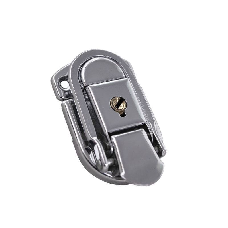 4 pieces airbox metal hasp wooden case buckle iron lock bag file fastener lock toolcase air box hardware part-image-400336376