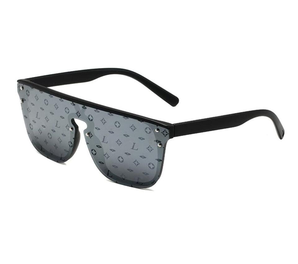 Lunettes de soleil de luxe designer homme classique fleur creuse lettre lunettes de marque femme conduite plage lunettes adumbrales 2330