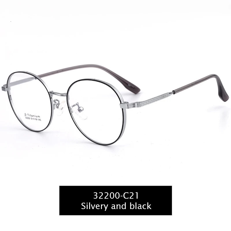 Factory Direct Sale BETA retro round metal Eyeglass eye glasse optical frames 240109