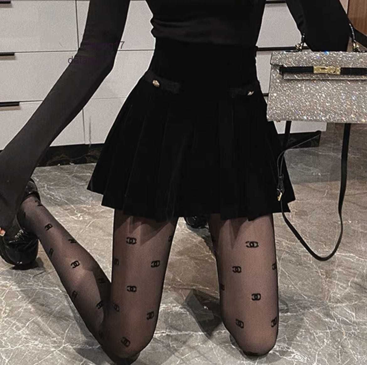 gg designer wowe'fmens g collants sexy bas longs pour femmes bas lettres motif mode mince dentelle maille collants doux respirant chaussettes sex