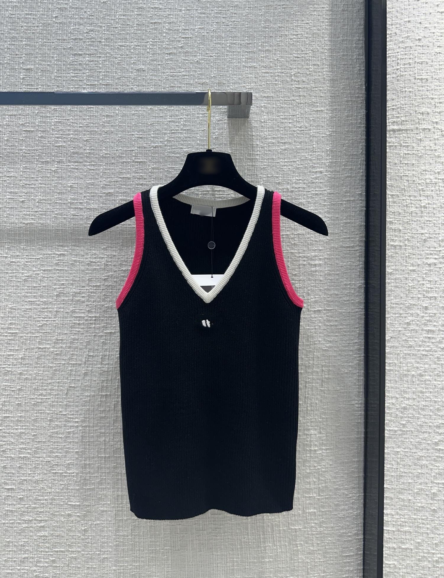 Brand Same Women's Tanks & Camis 2024 New Spring Summer Spaghetti Strap Print Fashion Milan Runway T-Shirt Designer Tops 0110-5