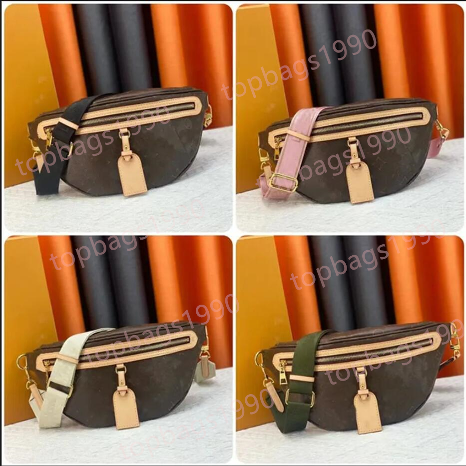Designer Bumbag women Waist Bags belt men Fanny pack classic Cross Body Shoulder BagsTemperament Bum canvas strap bag girl chest Package discover-image-938308156