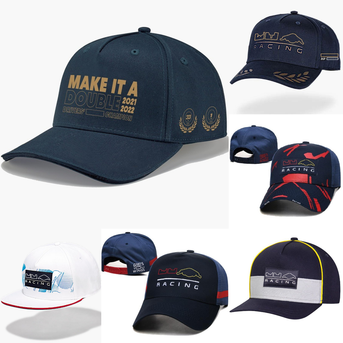 2024 NOUVEAU F1 RACING BOASEBL CAP FORMULA 1 DIVIFIERS CHAMPIR WORLD CAPS MEN'S TREND'S TREND SPORTS BRAND CURVE CAP SORN SORN HAT