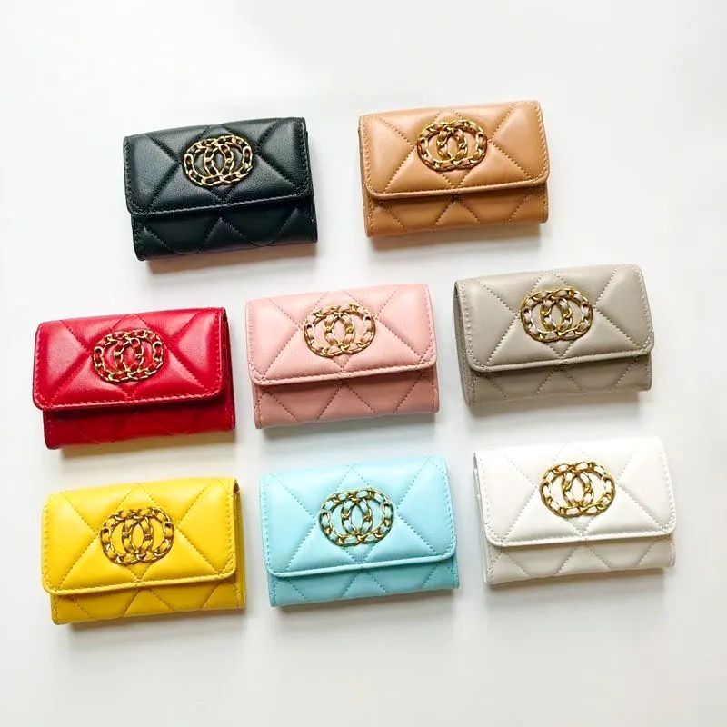 10a sacs à main pour femmes designer cc portefeuilles en cuir véritable caviar titulaire de la carte dame cadeau porte-monnaie homme pochettes po