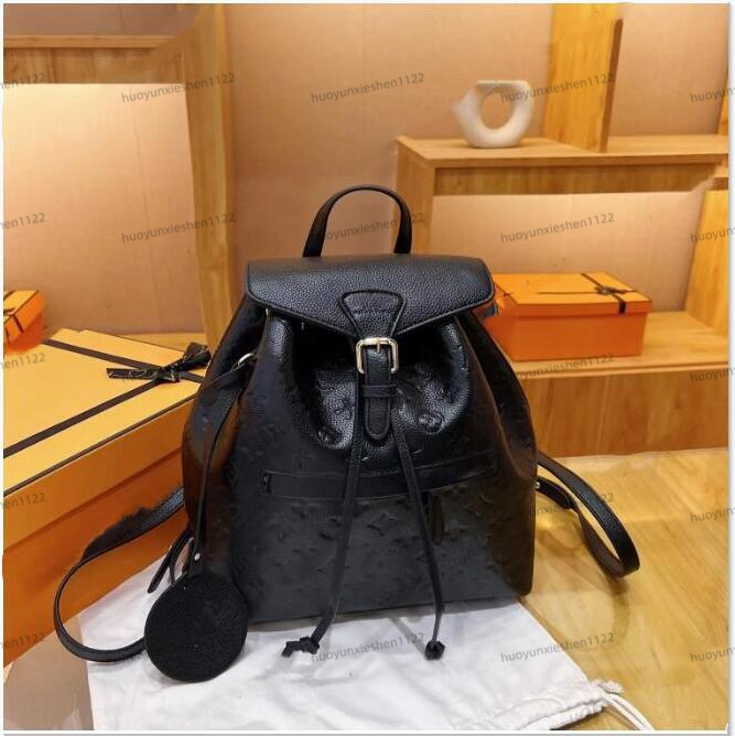 Designers Sacs d'école Sacs à dos pour enfants Sacs à dos de luxe Femmes Lettres en cuir Monogrammes Épaule CrossBody Messenger Sac Lady Flower S