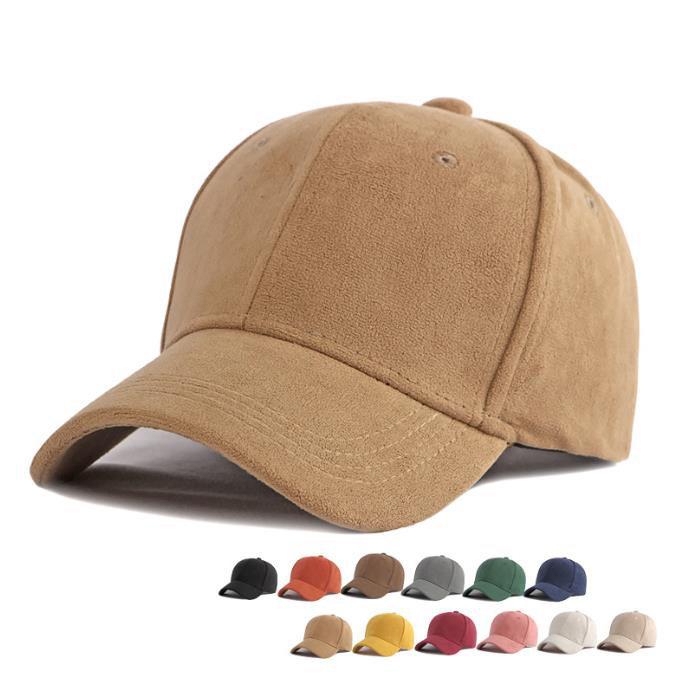 plain Suede baseball caps outdoor blank sport cap and hat for men and women df344-image-976858032