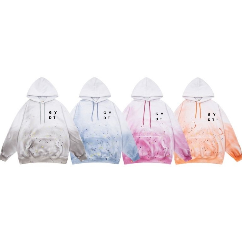 sweats à capuche designer hommes sweat à capuche polo à capuche designer sweats à capuche Graffiti cravate teinture design 430g coton US S-XL swe