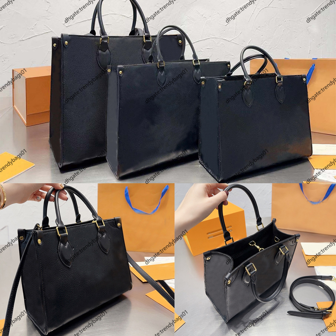 Luxury handbag the tote bag designer bag shouder crossbody luxury bag women purse belt classic embossed travel shopping totes fashion bags wallet Genuine Leather 