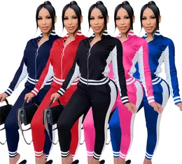 Women Tracksuits Clothes Two Piece Sets womens sweat suits Plus Size Jogging Sport Suit Long Sleeve Tracksuit Sportswear jackets and Pants