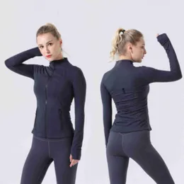 lululemen womens Women`s Yoga Define Jacket Women Solid Sports Breathable Coat Long Sleeve Pockets Gym Shirt Workout Tops Running Outfit Sportwear 2023 Hot Sell01