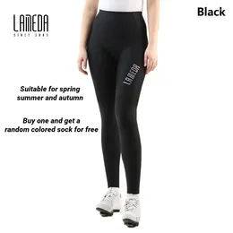Racing Pants Womens Cycling Breathable Long With Pad Clothes For Women Slim Fit Bicycle Anti-slip Clothing