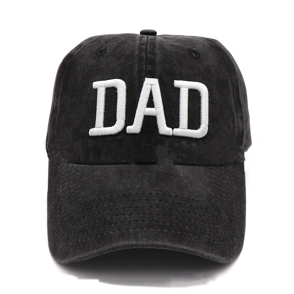 Mothers Day And Fathers Day Baseball Cap Vintage Cotton Gift Best Dad Daddy Snapback Hat Unisex Outdoor Hats Cap