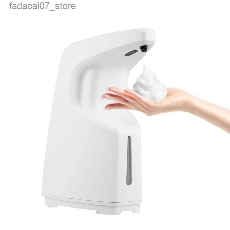 Liquid Soap Dispenser PUPWONG Automatic Soap Dispenser Touchless 15.2oz/450ml Battery Operated Foam Hand Soap Dispenser for Bathroom Shower QL260-image-939643954