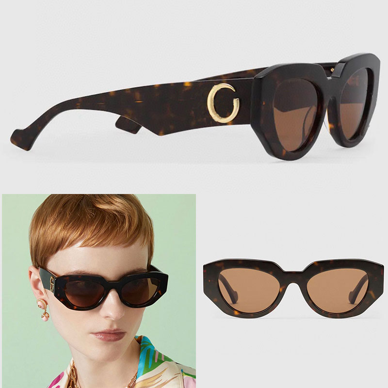 Lunettes de soleil pour femmes, saison 1421, avec monture ambre géométrique, boîte de lunettes de soleil de plage en plein air, offre spéciale, 2