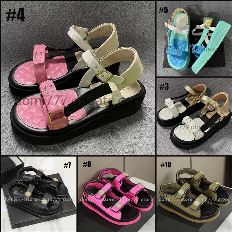 2Styles Premium Women's Contrast Sandals Boots for Summer Fashion Thick Soled Sandals EU 35-41
