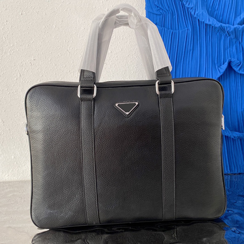 luxurys designers man bags briefcase men business package hots sale laptop bag leather handbag messenger high capacity shoulder handbags-image-775885445
